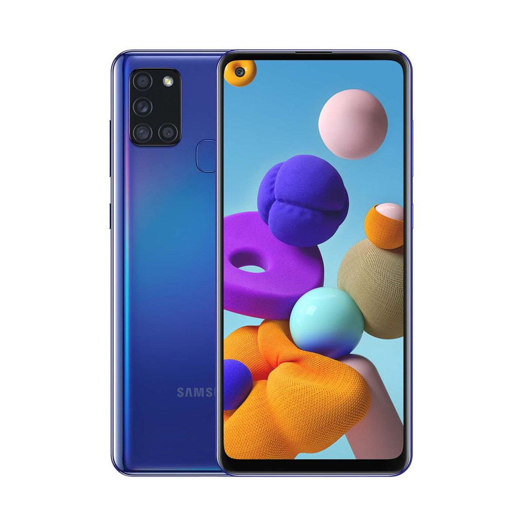 samsung a21s blue