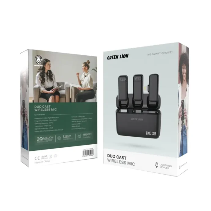 Green Lion Duo Cast Wireless Mic - Image 2