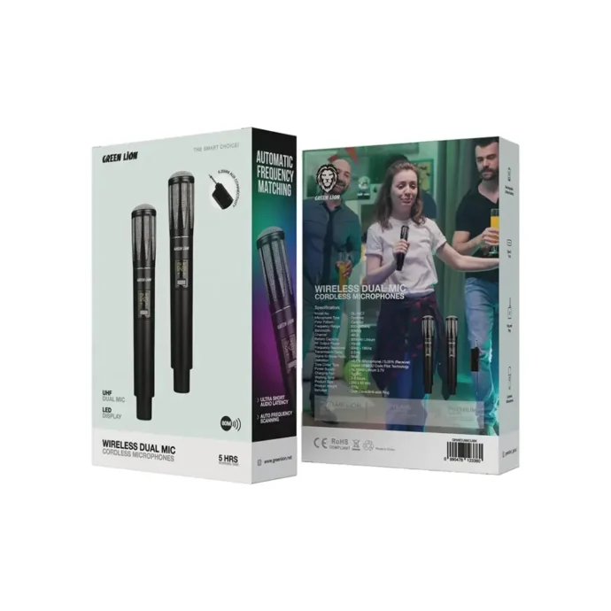 Wireless Dual Mic Cordless Microphone - Image 3