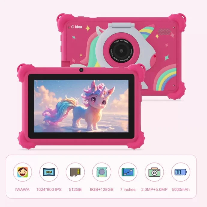 C idea CM88 Android Kids Smart Tablet 7-Inch Display Wi-Fi - Image 2