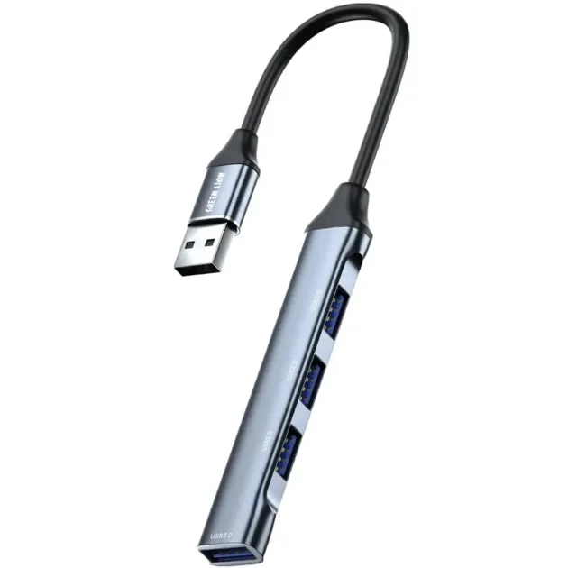 Green Lion 4-In-1 USB Hub Docking Station Adapter