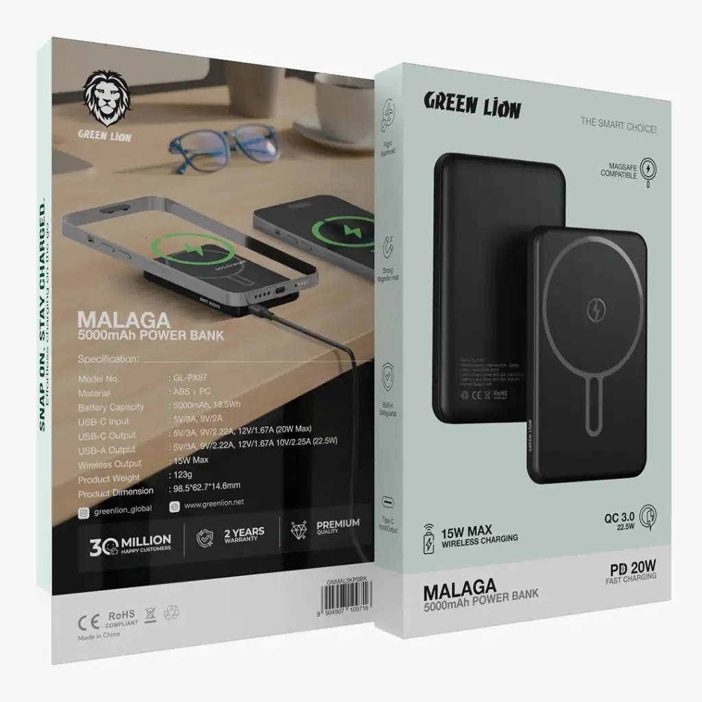 Green Lion Malaga Power Bank - Image 2