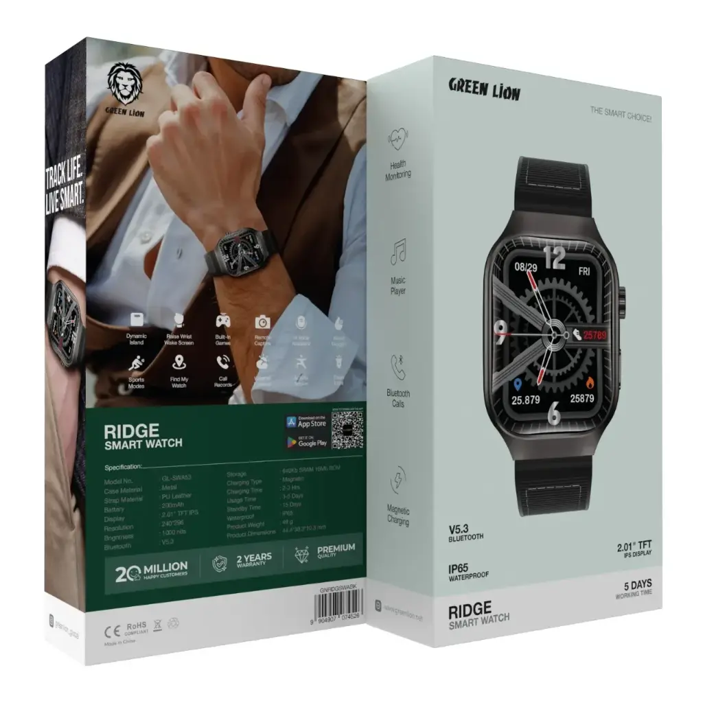 Green Lion Ridge Smart Watch - Image 5